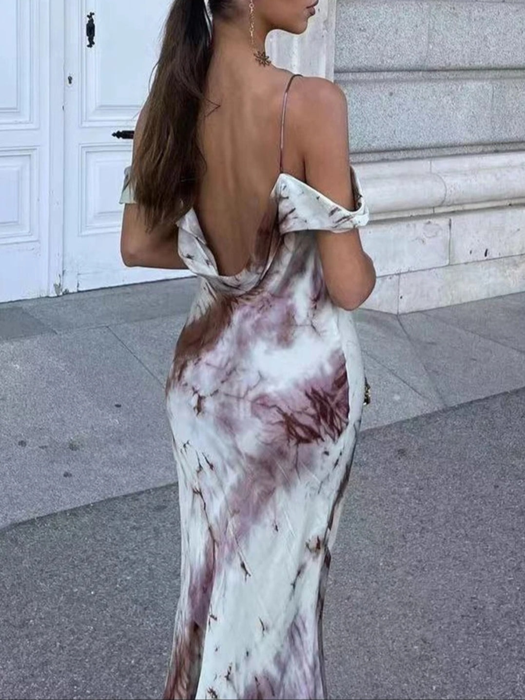 Satin dress