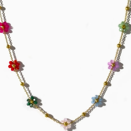 Flower necklace